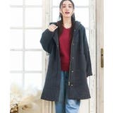 【大きいサイズ】ライトカシミヤウールコート | eur3 | 詳細画像1 