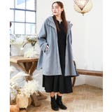 【大きいサイズ】ライトカシミヤウールコート | eur3 | 詳細画像32 