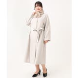 【大きいサイズ】ノーカラーロングコート | eur3 | 詳細画像19 