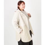 【大きいサイズ】キルトコンビアウター | eur3 | 詳細画像8 