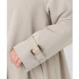 【大きいサイズ】ノーカラートレンチコート | eur3 | 詳細画像17 