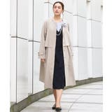 【大きいサイズ】ノーカラートレンチコート | eur3 | 詳細画像2 