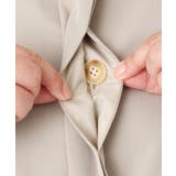 【大きいサイズ】ノーカラートレンチコート | eur3 | 詳細画像21 