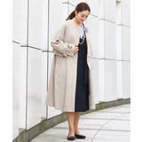 【大きいサイズ】ノーカラートレンチコート | eur3 | 詳細画像4 