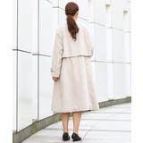 【大きいサイズ】ノーカラートレンチコート | eur3 | 詳細画像7 