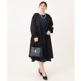 【大きいサイズ】ノーカラーロングコート | eur3 | 詳細画像30 