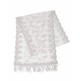 ライトグレー | コットン刺繍シアー猫ストール | eur3