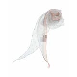 アイボリー(80) | シアードットアクセントスカーフ | eur3