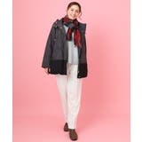 カラーチェックフリンジマフラー | eur3 | 詳細画像5 