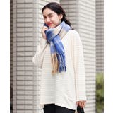 チェック柄マフラー | eur3 | 詳細画像2