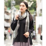 チェック柄マフラー | eur3 | 詳細画像8