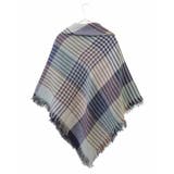 【2WAY/洗える】トグル付きチェック柄大判ストール | eur3 | 詳細画像2 