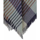 【2WAY/洗える】トグル付きチェック柄大判ストール | eur3 | 詳細画像6 