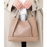 【2WAY】切り替えデザインフェイクレザーハンドバッグ | eur3 | 詳細画像10