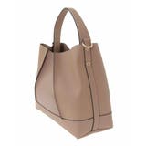 【2WAY】切り替えデザインフェイクレザーハンドバッグ | eur3 | 詳細画像3