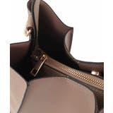 【2WAY】切り替えデザインフェイクレザーハンドバッグ | eur3 | 詳細画像7