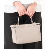 【2WAY】フェイクレザースクエアバッグ | eur3 | 詳細画像1 