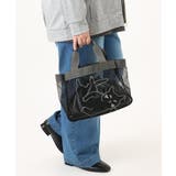 キャット刺繍メッシュトートバッグ | eur3 | 詳細画像4 