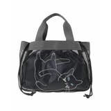 キャット刺繍メッシュトートバッグ | eur3 | 詳細画像9 