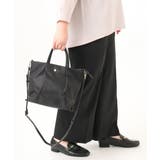 ブラック | 【撥水】肩楽ナイロン2WAYバッグ | eur3
