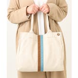 配色ラインスクエアトートバッグ | eur3 | 詳細画像2 