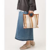 【2WAY】ストライプパイピングスクエアトートバッグ | eur3 | 詳細画像2 