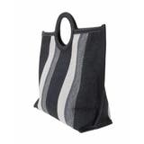 【2WAY】ストライプパイピングスクエアトートバッグ | eur3 | 詳細画像7 