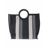 【2WAY】ストライプパイピングスクエアトートバッグ | eur3 | 詳細画像8 