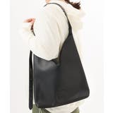Vカットフェイクレザーショルダーバッグ | eur3 | 詳細画像12 
