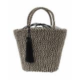 タッセル付きバイカラーカゴバッグ | eur3 | 詳細画像3 