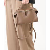 ダークブラウン(87) | 【2WAY】ジップデザインハンドバッグ | eur3