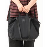 ブラック | 【多機能】ソフトナイロントートバッグ | eur3