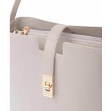 フェイクレザーワンハンドルスクエアバッグ | eur3 | 詳細画像9 