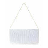 ライトグレー | 【2WAY】プリーツデザインクラッチバッグ | eur3