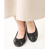 ブラック(94) | 【幅広さんOK！ワイズ4E】バレエシューズ | eur3