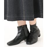 スクエアトゥショートブーツ | eur3 | 詳細画像17 