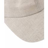 ナチュラルリネンキャップ | eur3 | 詳細画像11 