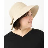 バックリボンスリット麦わらハット | eur3 | 詳細画像1 