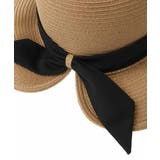 配色リボンスリット麦わらハット | eur3 | 詳細画像10 