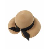 配色リボンスリット麦わらハット | eur3 | 詳細画像7 