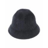 ブラック | ウール混シャギーハット | eur3