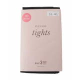 ブラック | 【80デニール】プラスサイズタイツ | eur3