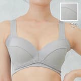 グレー | 汗蒸れ解消＼ワキ快適ブラ 秋冬の新定番ブラ 吸放湿 | JACONNE