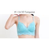 ターコイズ | レーシーモールドハーフトップ | JACONNE