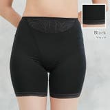 ブラック | ＼汗蒸れ解消 お尻＆内もも快適ショーツガードル 秋冬の新定番インナー | JACONNE
