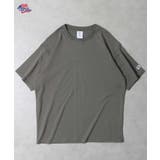 カーキ | 天竺クルーネック無地半袖Tシャツ | JEMORGAN