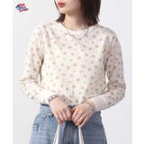 ワッフル花柄ラグラン長袖Tシャツ | JEMORGAN | 詳細画像2