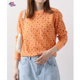 ワッフル花柄ラグラン長袖Tシャツ | JEMORGAN | 詳細画像4