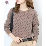 ワッフル花柄ラグラン長袖Tシャツ | JEMORGAN | 詳細画像12
