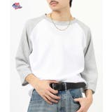 裾ラウンドラグランクレリッククルーネック7分袖Tシャツ | JEMORGAN | 詳細画像2